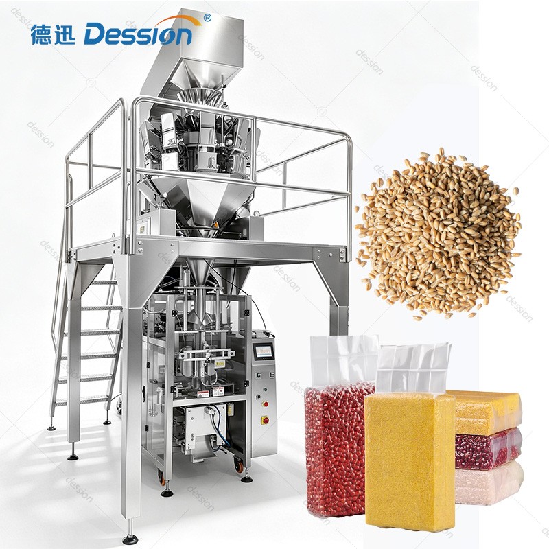 Automatic Vacuum Packaging Machine from Leading China Manufacturer for Whole Wheat, Grains, and Rice — machine and packaging reference