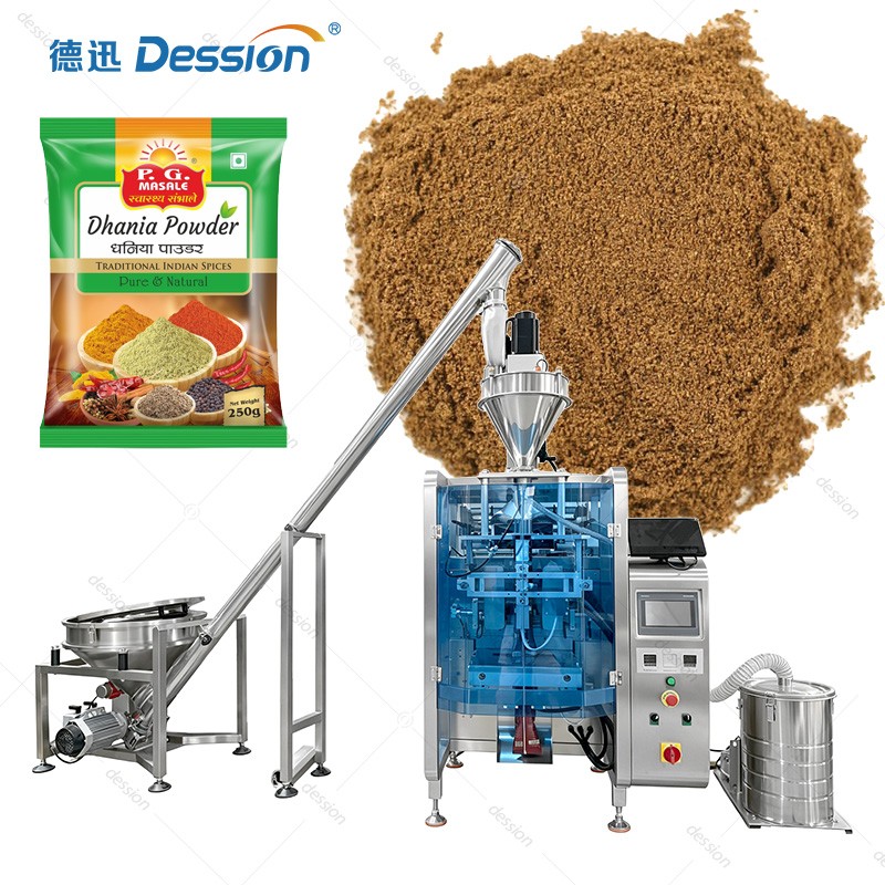 Multi-Recipe Vertical Form Fill Seal Seasoning Powder Packager | Quick-Change VFFS for Spice Blends & Allergen-Controlled Lines — machine and packaging reference