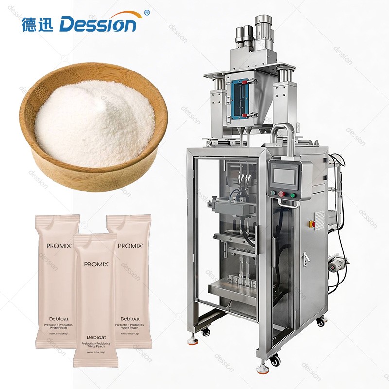 High-Precision Multi-Lane Micro-Dose Probiotic Powder Packaging Line — machine and packaging reference