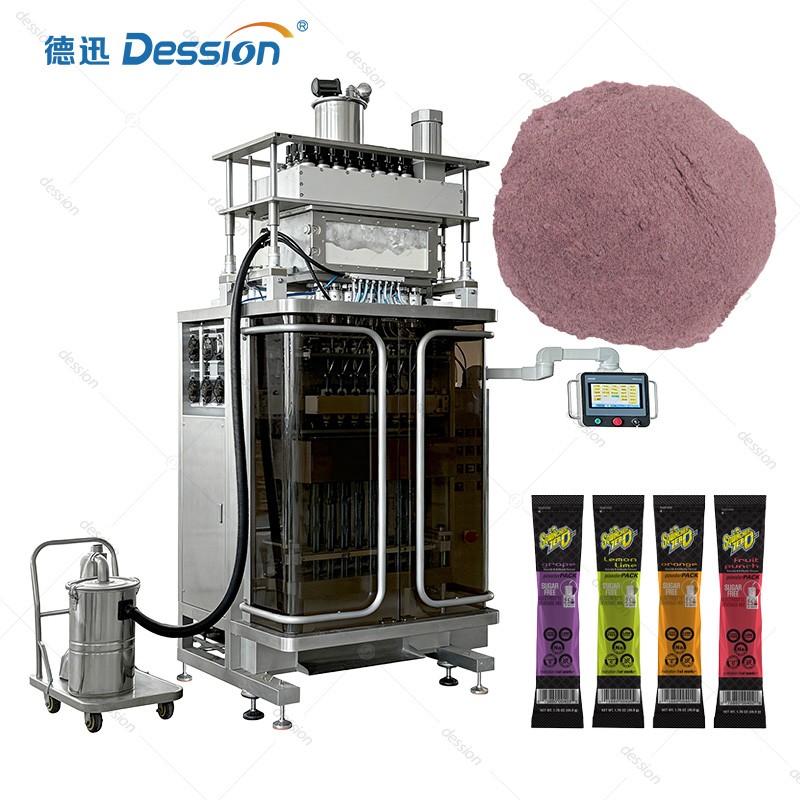 Precision Multi-Lane Stick Pack Machine for Complex Beverage Powder Blends — machine and packaging reference