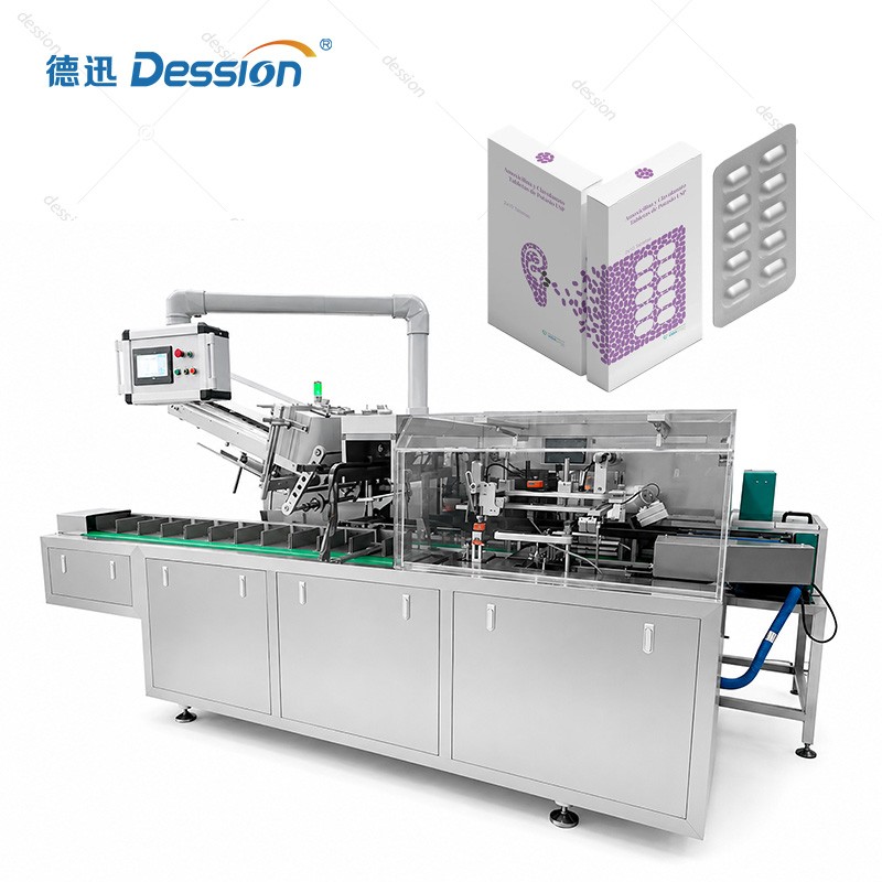 Pharmaceutical Cartoning Machine for Tablets and Solid Dosage Forms — machine and packaging reference
