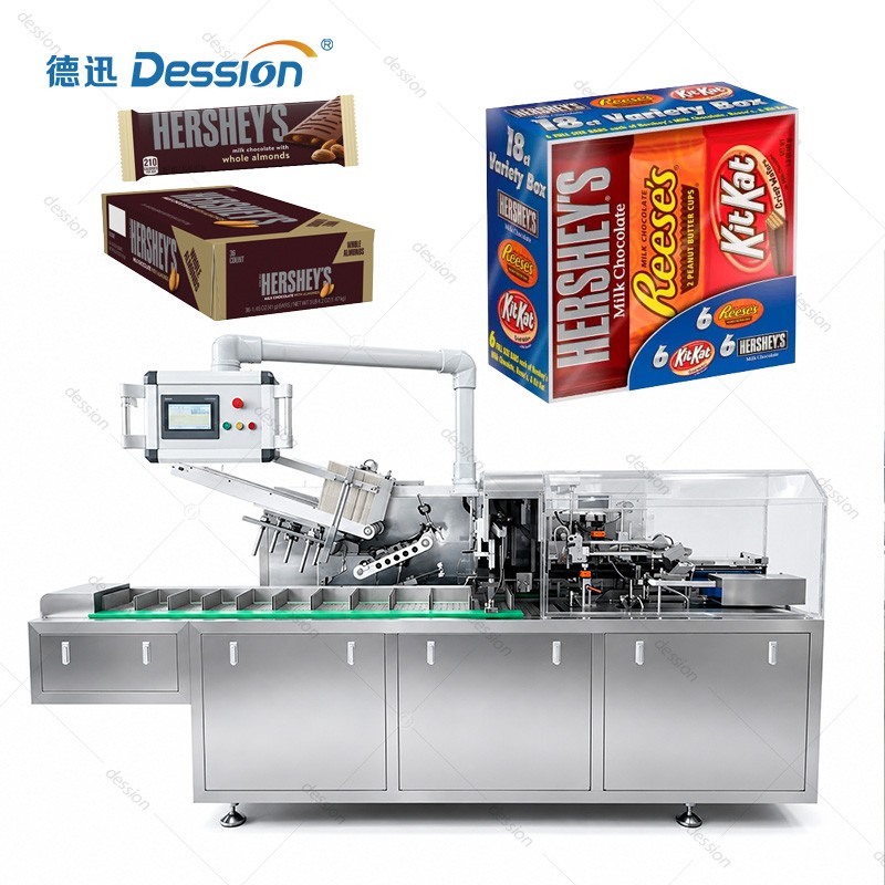 Versatile Chocolate Gift Box Cartoner with In-Line Integration — machine and packaging reference