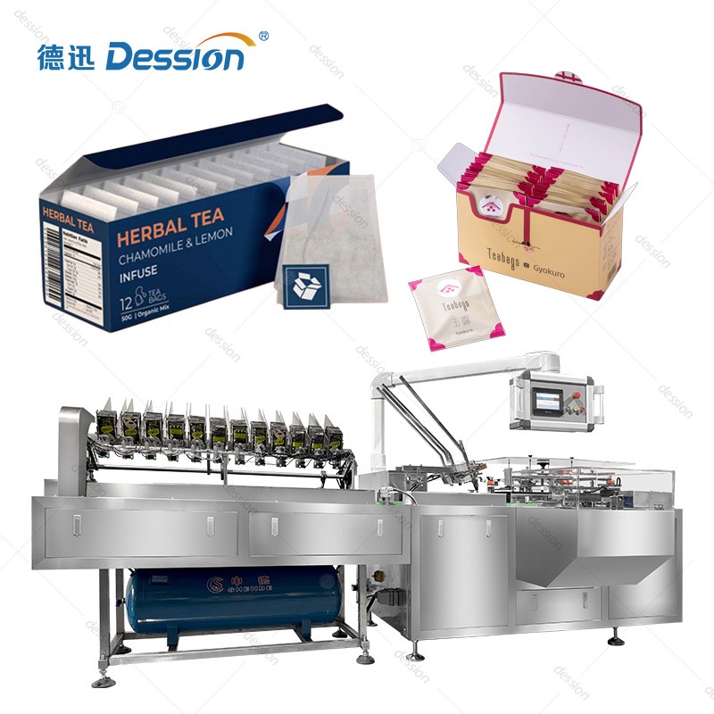 Reliable China Supplier for Tea Packaging Line: Cartoning Solutions for Pyramid Bags, Loose Leaf Tea, and Herbal Blends — machine and packaging reference