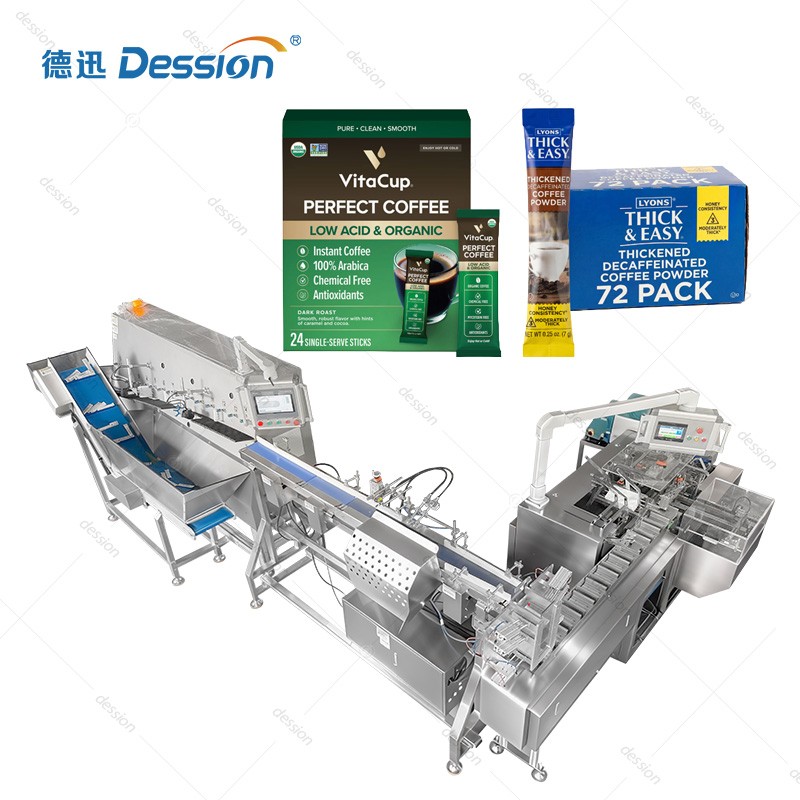 Stick Pack Cartoning Machine: Advanced Packaging Solutions from Top China Manufacturer for Coffee, Powders, and Supplements — machine and packaging reference