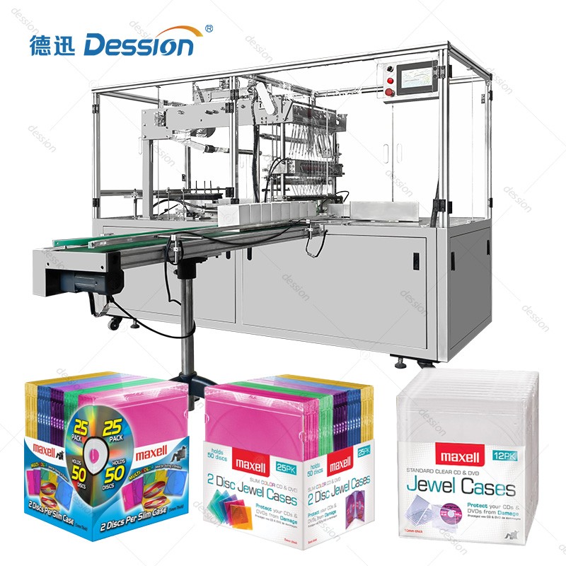 Automatic DVD Case Overwrapping Machine from Leading China Manufacturer: Professional Film Wrapping — machine and packaging reference