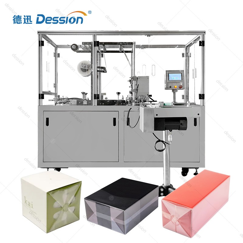Industrial 3D Overwrapping Machine for Fragrances and Luxury Cosmetics — machine and packaging reference