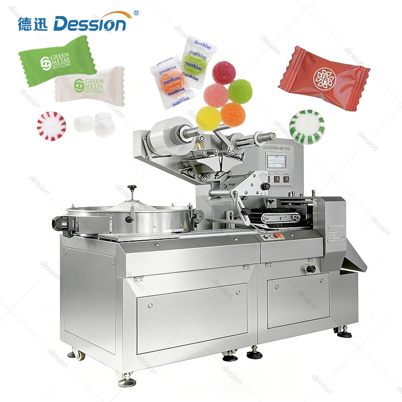Automatic Candy Packaging Machine — machine and packaging reference