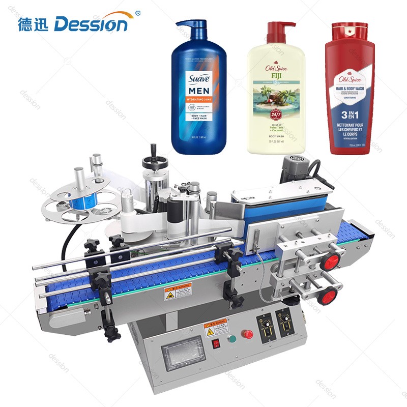 Automatic Flat Bottle Labeling Machine for Shampoo & Personal Care — machine and packaging reference