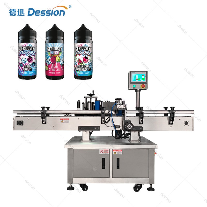 Automatic Labeling Machine for E-Liquid & Vape Juice Bottles — machine and packaging reference