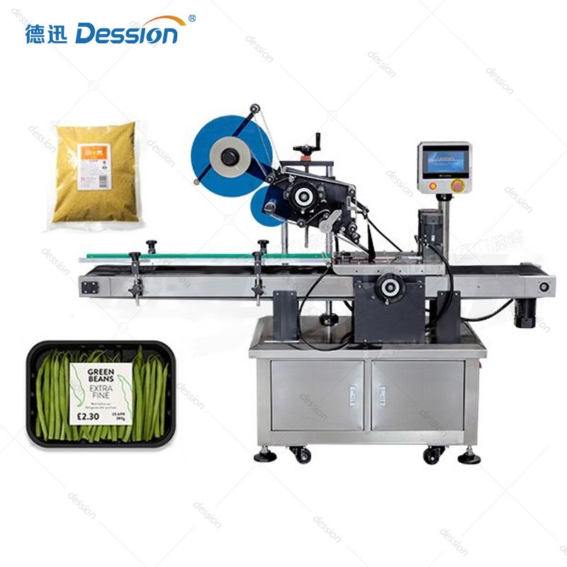 Automatic Top-Surface Labeling Machine for Food Boxes & Cartons — machine and packaging reference