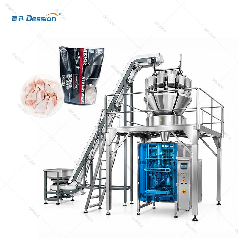 Large Vertical Form Fill Seal Machine for Frozen Foods & IQF Products — machine and packaging reference