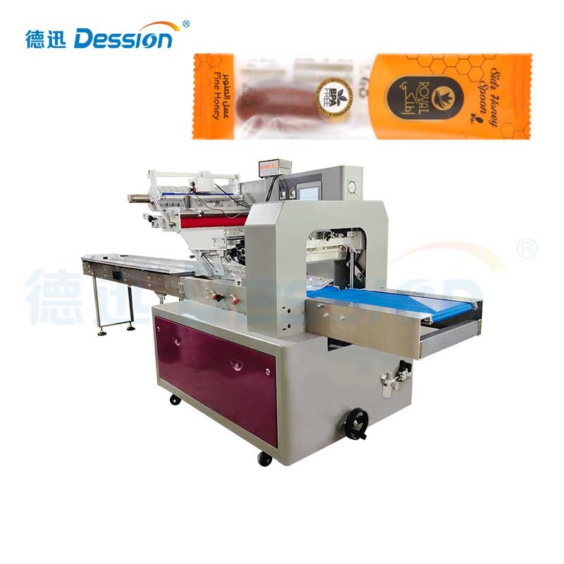 Honey Spoon Outer Bag Packaging Machine — machine and packaging reference