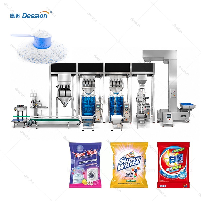 Large Vertical Form Fill Seal Machine for Laundry Powder & Detergents — machine and packaging reference