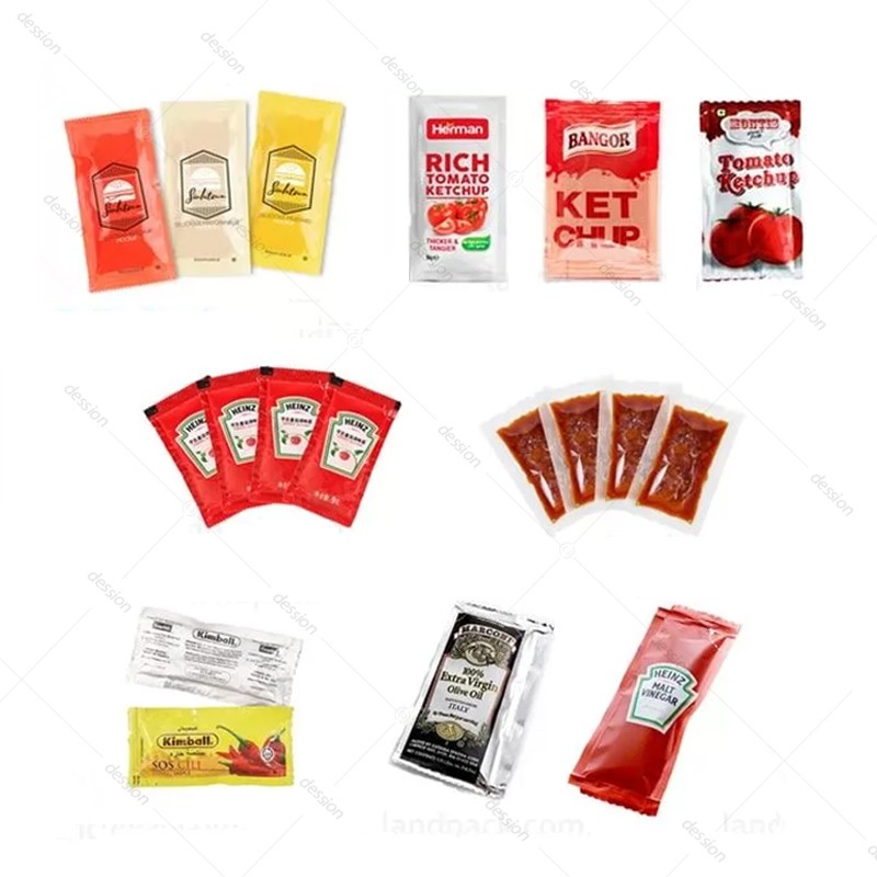 Automatic Multi-Lane Liquid Packaging Machine for Ketchup & Tomato Paste — equipment / application detail