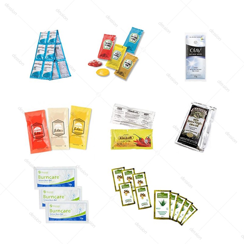 Automatic 4-Lane Back-Seal Powder Packaging Machine for Collagen & Health Supplements — equipment / application detail