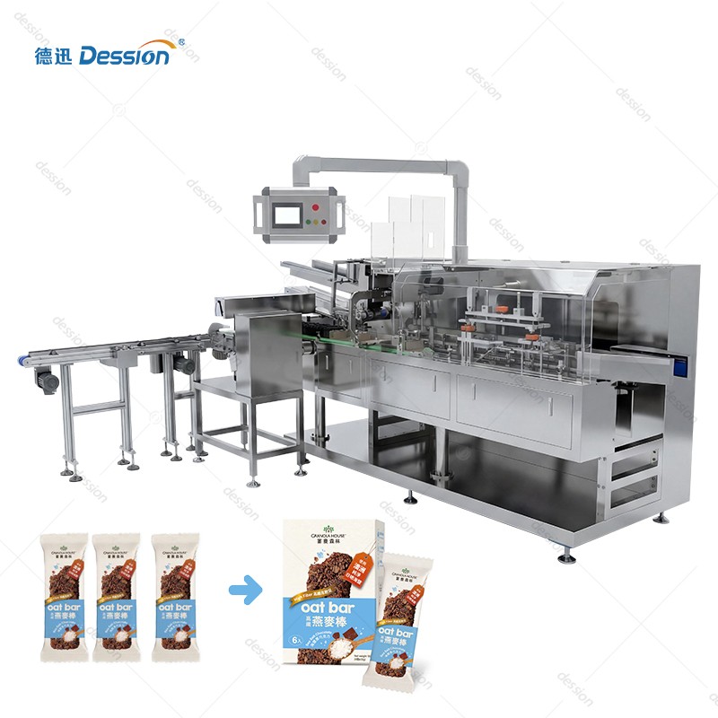 Automatic Cartoning Machine for Grain Bars & Energy Bars — machine and packaging reference