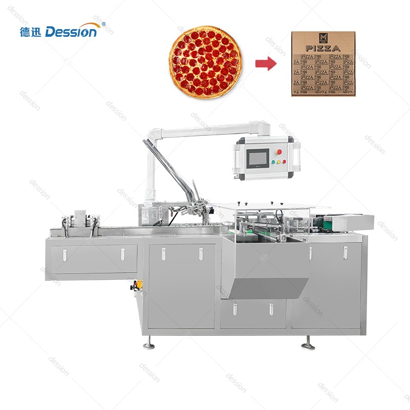 Automatic Pizza Cartoning Machine for Frozen Foods — machine and packaging reference