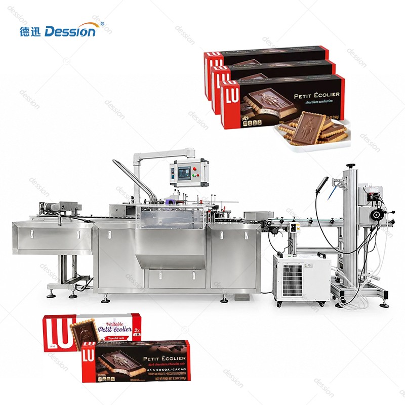 Automatic Cartoning Machine for Chocolates & Confectionery — machine and packaging reference