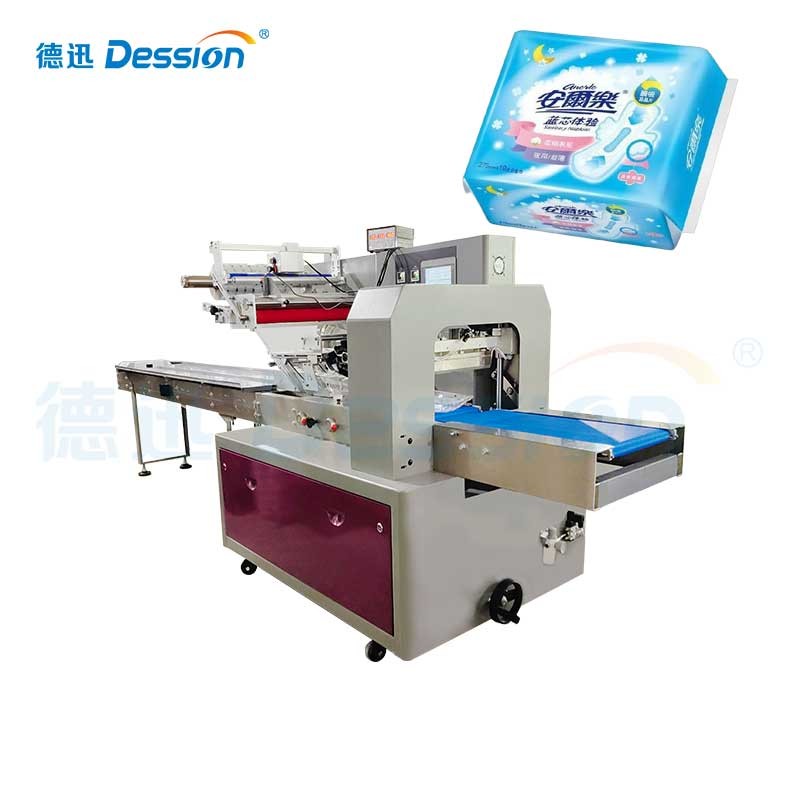 Simple Operation Sanitary Napkin Packaging Machine — machine and packaging reference