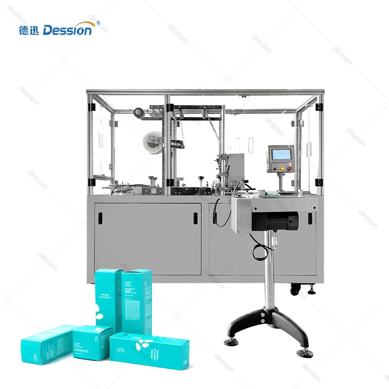 Automatic 3D Overwrapping Machine for Cosmetic Boxes — machine and packaging reference