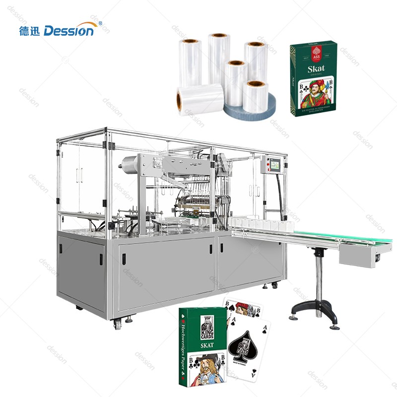 Automatic 3D Overwrapping Machine for Playing Cards & Game Boxes — machine and packaging reference