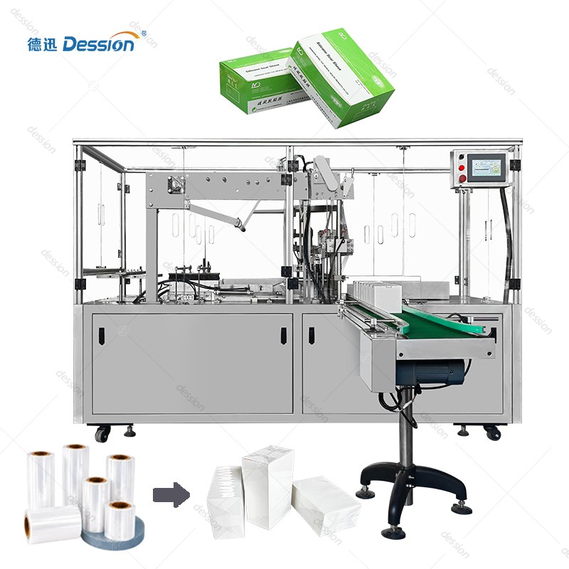 Automatic 3D Overwrapping Machine for Pharmaceutical Boxes — machine and packaging reference