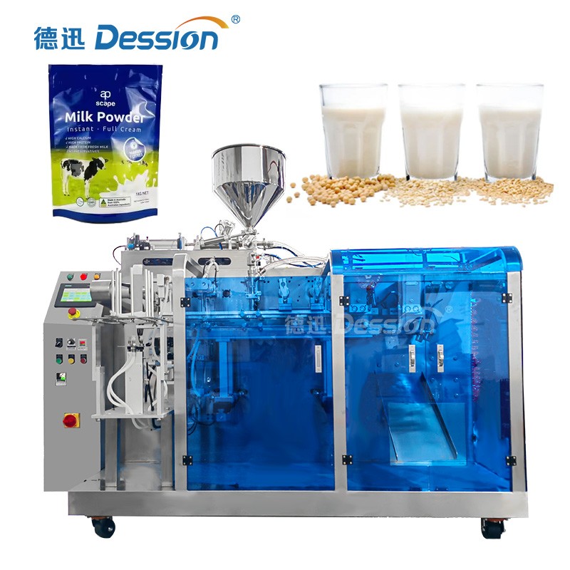 Multi functional Self Standing Milk Packaging Machine — machine and packaging reference