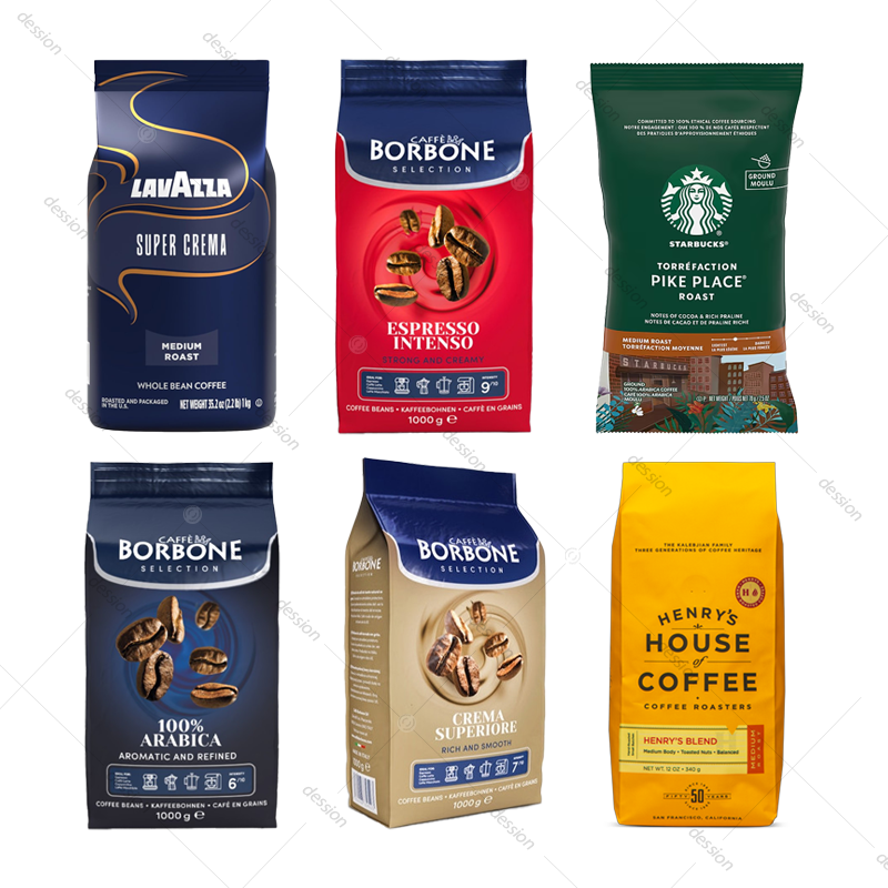 Automatic Quad Seal Bag Vertical Coffee Bean Packaging Machine — equipment / application detail