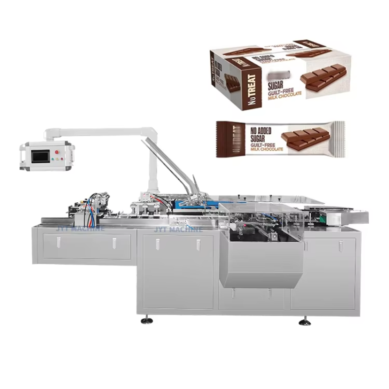 Automatic Chocolate Bar Cartoning Packing Machine — machine and packaging reference
