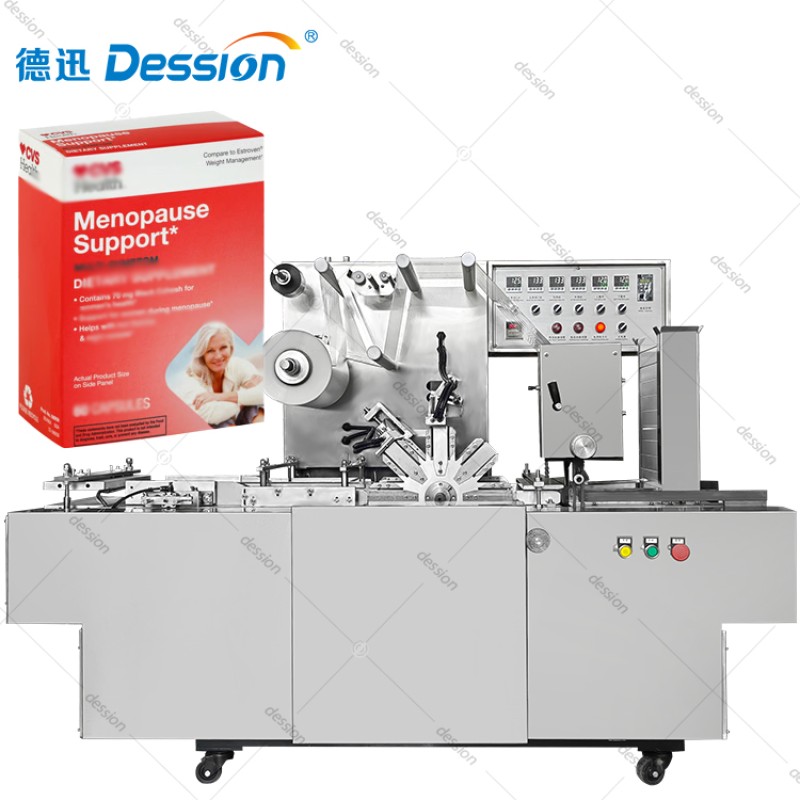 Multifunctional Health Supplement Boxes 3D Overwrapping Packing Machine — machine and packaging reference