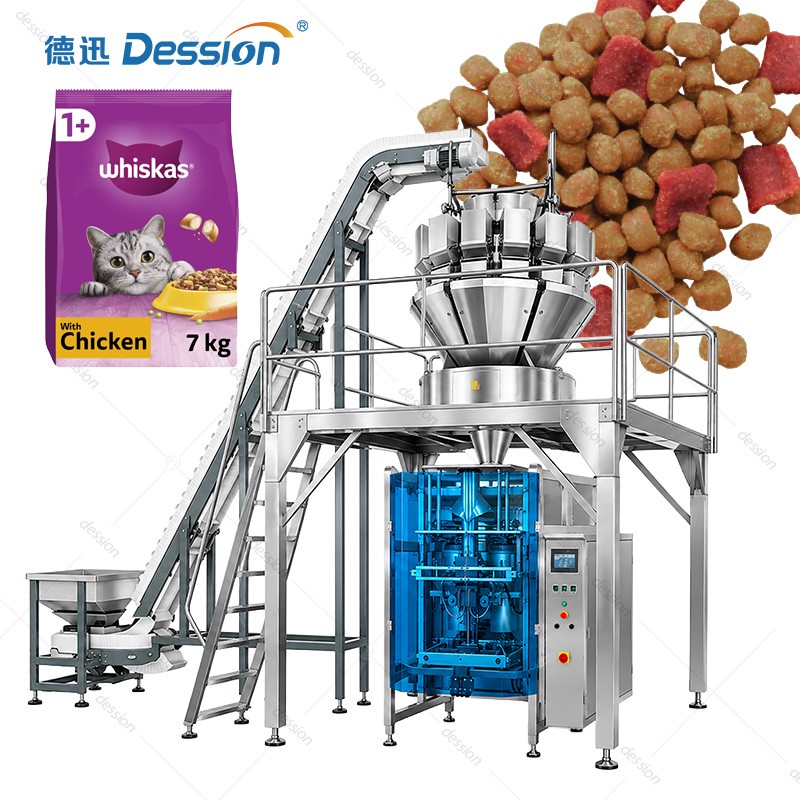 Automatic Vertical Pet Food Packaging Machine from Leading China Manufacturer: Solutions for Dry Kibble and Treats — machine and packaging reference