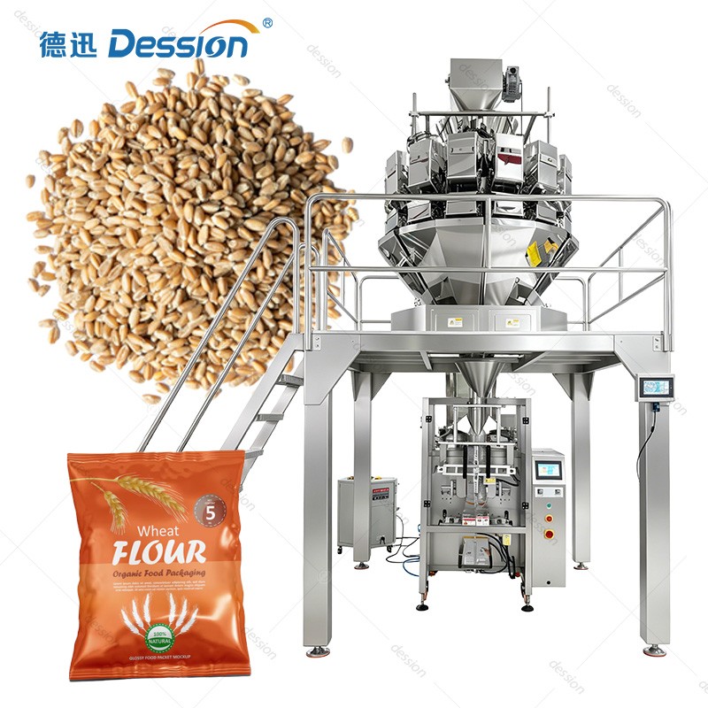 Automatic Vertical Cereal Packaging Machine from Leading China Manufacturer for Grains, Oats, and Breakfast Cereals — machine and packaging reference