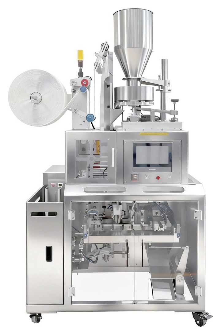 Drip coffee bag packaging machine from the Dession catalog.