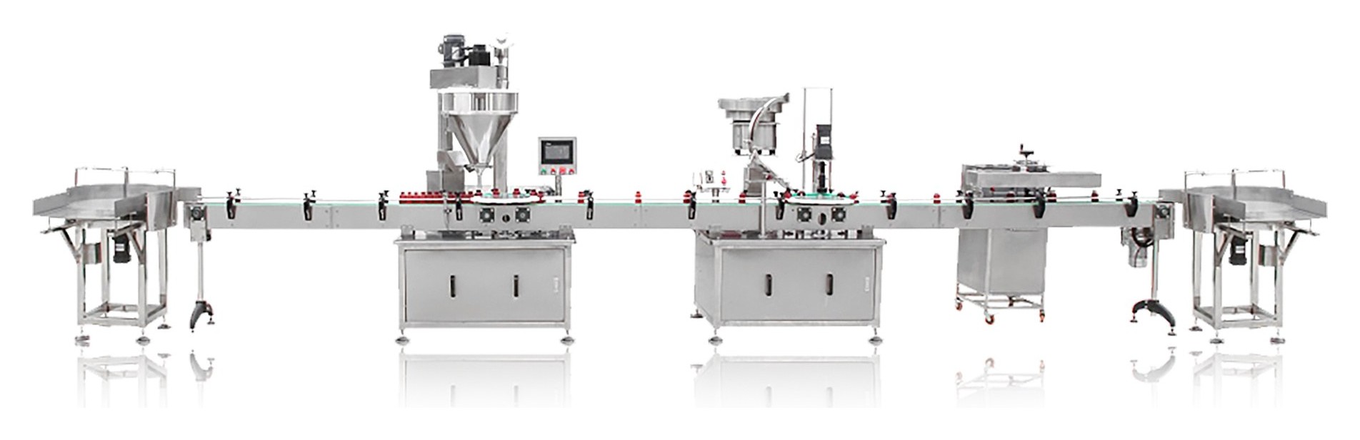 Hookah bottle filling line from the Dession catalog.